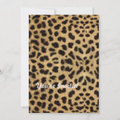 Animal Print Cheetah Kaart (Voorkant)