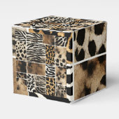 Animal Print - Favor Box Bedankdoosjes (Voorkant Zijde)