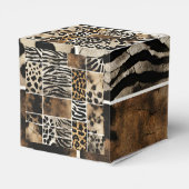 Animal Print - Favor Box Bedankdoosjes (Achterkant)