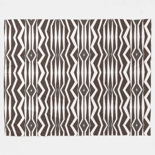 Animal Print Fleece Deken (Voorkant (Horizontaal))