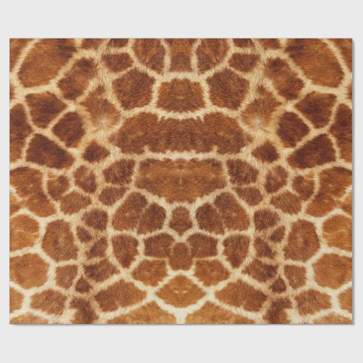 Animal Print Giraffe Verpakkingspapier Cadeaupapier (Vlak)