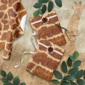 Animal Print Giraffe Verpakkingspapier Cadeaupapier
