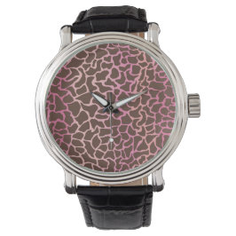Animal Print Horloge