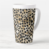 Animal Print - Latte Mug Latte Mok (Rechterhoek)