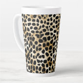 Animal Print - Latte Mug Latte Mok (Linkerhoek)