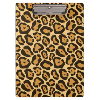 Animal print leopard clipboard klembord