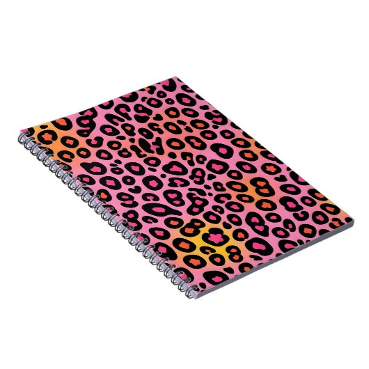 animal print notebook  notitieboek (Rechterzijde)