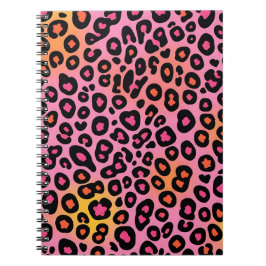 animal print notebook notitieboek
