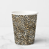 Animal Print - Paper Cups  Papieren Bekers (Achterkant)