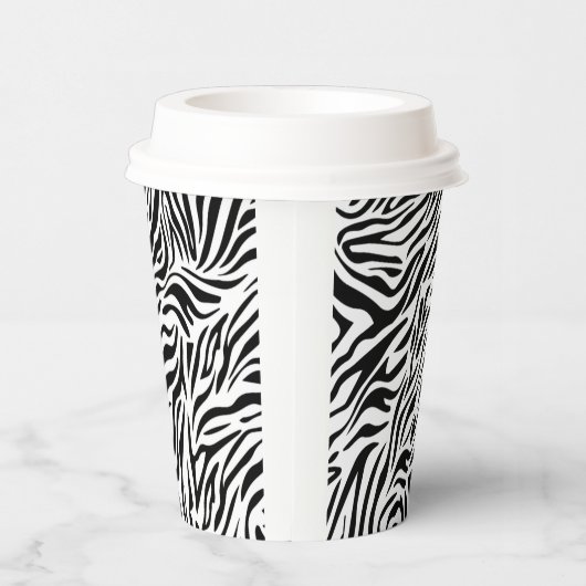 Animal Print Party Cups Zebra-stijl Papieren Bekers (Rechts)