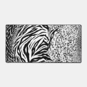 Animal Print Pattern Bureaumat (Voorkant)