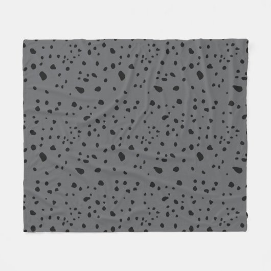 Animal Print Pattern Fleece Deken (Voorkant (Horizontaal))