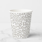 Animal print pattern papieren bekers (Voorkant)