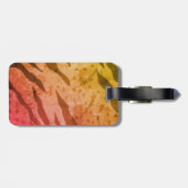 Animal Print Safari Bagagelabel (Achterkant horizontaal)