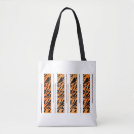 Anımal Prınt Sangria Desıgn Tote Bag