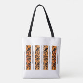 Anımal Prınt Sangria Desıgn Tote Bag (Achterkant)