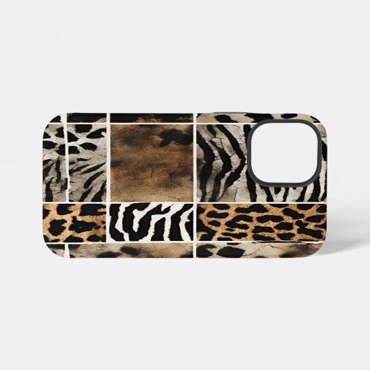 Animal Print - Telefoonhoesje iPhone Hoesje (Achterkant horizontaal)