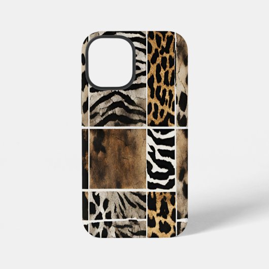 Animal Print - Telefoonhoesje iPhone Hoesje (Achterkant)