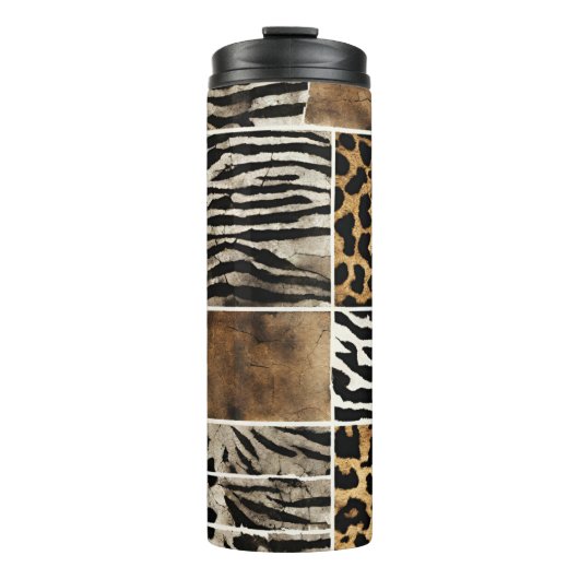 Animal Print - Thermal Thumbler Thermosbeker (Voorkant)