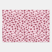 Animal Print Wild Animals Pattern Birthday Inpakpapier Vel (Voorkant 3)