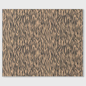 Animal Print Wild Safari thema Cadeaupapier (Vlak)