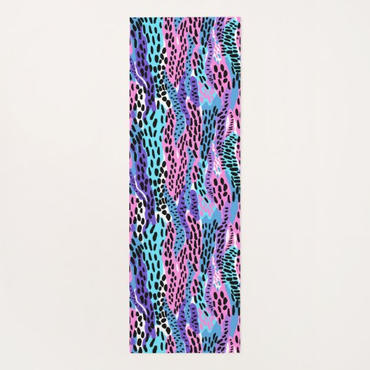 Animal Print Yoga Mat (Achterkant)
