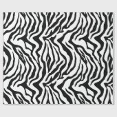 Animal Print zebra Safari Thema Cadeaupapier (Vlak)