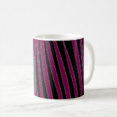Animal Printed Zebra Stripe coffee mig Koffiemok (Voorkant rechts)