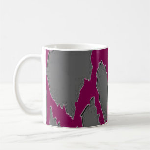 Animal Printed Zebra Stripe coffee mig Koffiemok