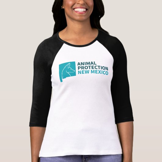 Animal Protection New Mexico - Baseball Jersey T-shirt (Voorkant)
