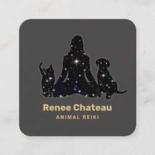 Animal Reiki Master Visitekaartje