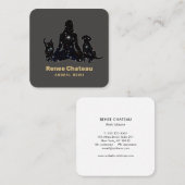 Animal Reiki Master Visitekaartje (Voorkant / Achterkant)