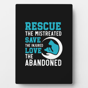 Animal Rescue Animal Rights Animal Fotoplaat