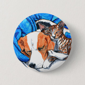 Animal Rescue Friends Pin van City Rescue Huisdier Ronde Button 5,7 Cm