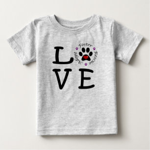 Animal Rescue Love Baby Fine Jersey T-Shirt
