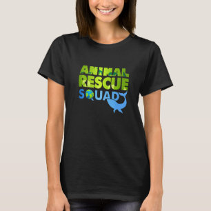 Animal Rescue Squad citeren Dierenwelzijn T-shirt