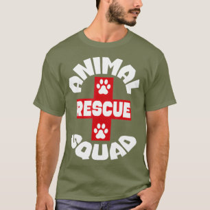 Animal Rescue Squad - Hond Kat Pet Lover T-shirt