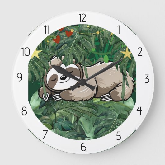 animal  resting time grote klok (Voorkant)