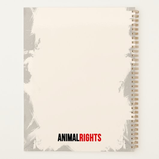 Animal Rights Planner (Achterkant)