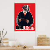 Animal Rights Poster (Keuken)