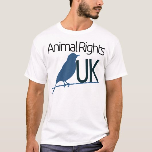 Animal Rights UK T-shirt (Voorkant)
