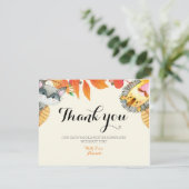 Animal Rustic - Dank je wel Bedankkaart (Staand voorkant)