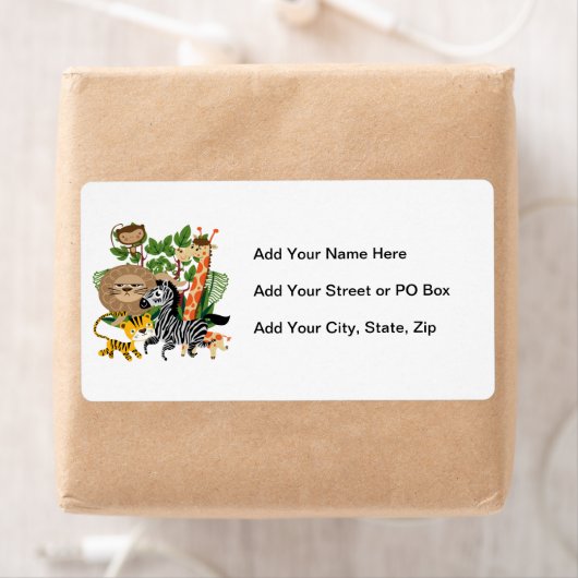 Animal Safari Etiket (Insitu)