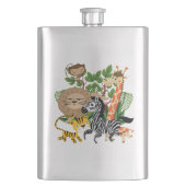 Animal Safari Heupfles (Voorkant)