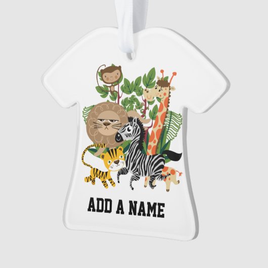 Animal Safari Ornament (voorkant)