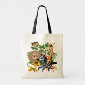 Animal Safari Tote Bag (Voorkant)