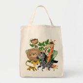 Animal Safari Tote Bag (Voorkant)