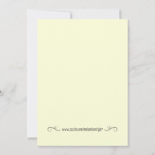 Animal Safari verjaardagsfeestje uitnodiging (Achterkant)