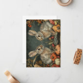  Animal Scenes Kaart Notitiekaartje (Voorkant / Achterkant in situ)