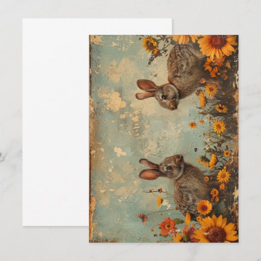  Animal Scenes Kaart Notitiekaartje (Voorkant / Achterkant)